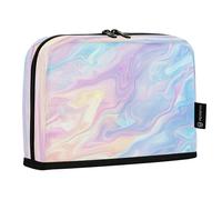 xigua Beautiful Rainbow Liquid Marble Big Capacity Pencil Case Large Pencil Pen Pouch Bag for School College Office Organizer for Student Teens Girls Adults534