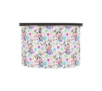xigua Cute Cartoon Cows Airtight Coffee Storage Canister 500ml,Stainless Steel Kitchen Food Storage Container for Grounds Coffee,Beans,Tea,Grains&sugar131