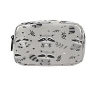 xigua Cute Cartoon Raccoon Big Capacity Pencil Case,Pencil Pen Pouch Bag Cosmetic Bag Storage Case Middle School College Office Organizer for Student Teens Girls Adults1049