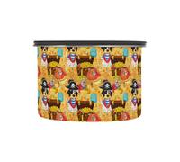 xigua Cute Pirate Dog Airtight Coffee Storage Canister 500ml,Stainless Steel Kitchen Food Storage Container for Grounds Coffee,Beans,Tea,Grains&sugar1481