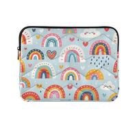 xigua Cute Rainbows Laptop Sleeve 15-16 Inch Laptop Sleeve Bag, Shockproof Laptop Case Tablet Liner Pouch