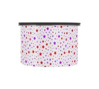 xigua Cute Stars Airtight Coffee Storage Canister 500ml,Stainless Steel Kitchen Food Storage Container for Grounds Coffee,Beans,Tea,Grains&sugar233