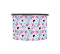 xigua Cute Sushi Airtight Coffee Storage Canister 500ml,Stainless Steel Kitchen Food Storage Container for Grounds Coffee,Beans,Tea,Grains&sugar227