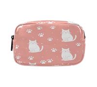 xigua Funny Cat Big Capacity Pencil Case,Pencil Pen Pouch Bag Cosmetic Bag Storage Case Middle School College Office Organizer for Student Teens Girls Adults365