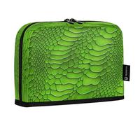 xigua Green Snake Scales Big Capacity Pencil Case Large Pencil Pen Pouch Bag for School College Office Organizer for Student Teens Girls Adults63