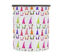 xigua Halloween Cute Caroon Gnomes Airtight Coffee Storage Canister 900ml,Stainless Steel Kitchen Food Storage Container for Grounds Coffee,Beans,Tea,Grains&sugar657