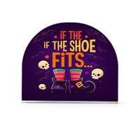 xigua Halloween Witch's Feet Acrylic Napkin Holder,Napkin Holders for Tables Kitchen Restaurant Home Decor, Modern Decorative Holder for Dinner Paper Cocktail Napkins555