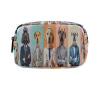 xigua Interesting Dogs Gentlemen Big Capacity Pencil Case,Pencil Pen Pouch Bag Cosmetic Bag Storage Case Middle School College Office Organizer for Student Teens Girls Adults1195