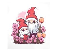 xigua Magnetic Dishwasher Stickers Cute Gnomes Kitchen Dishwasher Cover Sticker, Panel Decal Home Decor Cabinet Appliances Stickers 23in W x 26in H