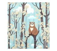 xigua Magnetic Dishwasher Stickers Cute Otter Kitchen Dishwasher Cover Sticker, Panel Decal Home Decor Cabinet Appliances Stickers 23in W x 26in H
