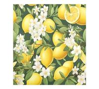 xigua Magnetic Dishwasher Stickers Fresh Lemon Pattern Kitchen Dishwasher Cover Sticker, Panel Decal Home Decor Cabinet Appliances Stickers 23in W x 26in H