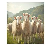 xigua Magnetic Dishwasher Stickers Funny Sheep Pattern Kitchen Dishwasher Cover Sticker, Panel Decal Home Decor Cabinet Appliances Stickers 23in W x 26in H