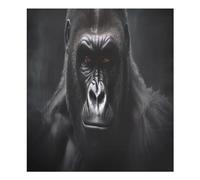 xigua Magnetic Dishwasher Stickers Gorilla Portrait Kitchen Dishwasher Cover Sticker, Panel Decal Home Decor Cabinet Appliances Stickers 23in W x 26in H