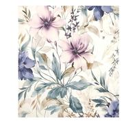 xigua Magnetic Dishwasher Stickers Green Blue Floral Kitchen Dishwasher Cover Sticker, Panel Decal Home Decor Cabinet Appliances Stickers 23in W x 26in H