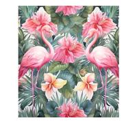 xigua Magnetic Dishwasher Stickers Pink Flamingos Kitchen Dishwasher Cover Sticker, Panel Decal Home Decor Cabinet Appliances Stickers 23in W x 26in H