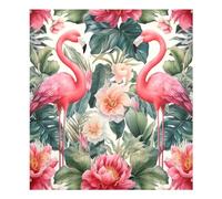 xigua Magnetic Dishwasher Stickers Pink Flamingos Kitchen Dishwasher Cover Sticker, Panel Decal Home Decor Cabinet Appliances Stickers 23in W x 26in H
