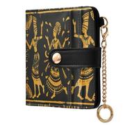 xigua Native American Style Women's RFID Wallet -Sof Leather Small Ladies Purse with Zipper Coin Pocket & ID Window - Purse Card Holder for Women506