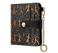 xigua Native American Style Women's RFID Wallet -Sof Leather Small Ladies Purse with Zipper Coin Pocket & ID Window - Purse Card Holder for Women505