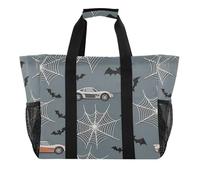 xigua Reusable Grocery Bags Foldable Race Cars Shopping Bags, Heavy Duty Grocery Bags with Reinforced Bottom & Handles