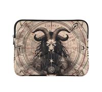 xigua Satanic Goat Laptop Sleeve 13-14 Inch Laptop Sleeve Bag, Shockproof Laptop Case Tablet Liner Pouch