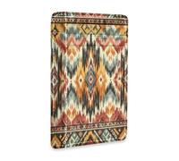 xigua Slim Wallet Front Pocket Leather RFID Blocking Credit Card Holder Aztec Print Minimalist Wallets