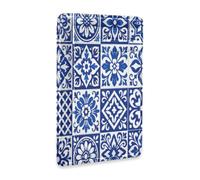 xigua Slim Wallet Front Pocket Leather RFID Blocking Credit Card Holder Ethnic Folk Ornament Minimalist Wallets