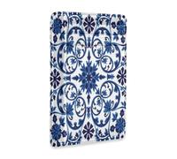 xigua Slim Wallet Front Pocket Leather RFID Blocking Credit Card Holder Ethnic Folk Ornament Minimalist Wallets