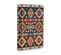 xigua Slim Wallet Front Pocket Leather RFID Blocking Credit Card Holder Southwest Aztec Pattern Minimalist Wallets