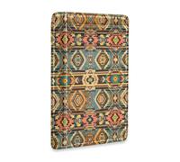 xigua Slim Wallet Front Pocket Leather RFID Blocking Credit Card Holder Southwest Aztec Pattern Minimalist Wallets