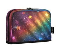 xigua Sparkling Rainbow Background Big Capacity Pencil Case Large Pencil Pen Pouch Bag for School College Office Organizer for Student Teens Girls Adults305