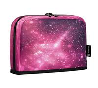 xigua Sparkling Stars Big Capacity Pencil Case Large Pencil Pen Pouch Bag for School College Office Organizer for Student Teens Girls Adults836