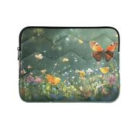 xigua Spring Meadows Laptop Sleeve 13-14 Inch Laptop Sleeve Bag, Shockproof Laptop Case Tablet Liner Pouch