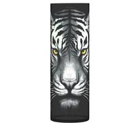 xigua Tiger Black & White Flower Vase, 12 Inch Clear Plastic Vase for Table Centerpiece Home or Wedding Decor