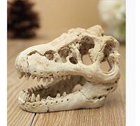 XIGUI Aquarium Decor Resin Emulational Skull - dinosaur skull skeleton ornament-fish tank small skull aquarium decoration cave landscape pet reptile house