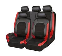 XIGUONGAOJIN Car Seat Covers Compatible for Concerto 1989-1996, Non-Slip Breathable Car Seat Protectors Interior Accessories, Easy to Fit,normal-D Black+red