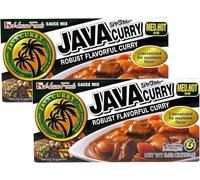 Xihaha House Foods Java Curry Mix Block (9 Serves) 185g - Medium Hot Flavour (Pack of 2)