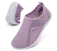 XIHALOOK Water Shoes Men Women Quick Dry Lightweight Beach Swimming Pool Surfing Yoga Sports Shoes, purple, 8-9 Women/6.5-7 Men