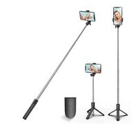 XIHAMA Selfie Stick Tripod, 4 in 1 Extendable & Portable Phone Tripod Stand with Wireless Remote Compatible with iPhone 16 15 14 pro Xs Max 8 7, Galaxy Note10/S20/S10/OnePlus 9/9 PRO etc