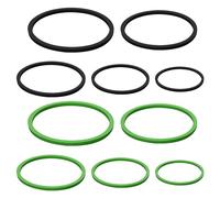 XIHIRCD 10pcs Aquarium Floating Plant Rings, 5 Sizes Foam Fish Feeding Rings Fish Tank Plant Ring Floating Plant Corral Feeding Ring for Keeping Floating Plants in Place (2 Colors)