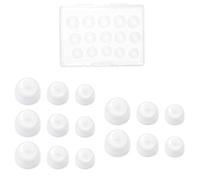 XIHIRCD 15pcs Hearing Aid Domes for Audien Atom One/X Pro 2 Silicone Tips