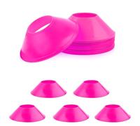 XIHIRCD 15pcs Soccer Cones for Sports Training, Mini Football Pylons Cones Flexible Agility Sports Cones Practice Cones for Football Basketball Running Drills Sports Games Field Cone Markers Kids