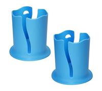 XIHIRCD 2pcs Paddle Board Cup Holder, Universal Kayak Drink Holder Multifunctional Anti-Toppling Bottle Cup Holder Surfboard Cup Paddleboard Holder for Outdoor Fishing Kayak Accessories(Blue)