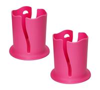XIHIRCD 2pcs Paddle Board Cup Holder, Universal Kayak Drink Holder Multifunctional Anti-Toppling Cup Holder Surfboard Cup Holder for Outdoor Fishing Kayak Accessories (Pink)