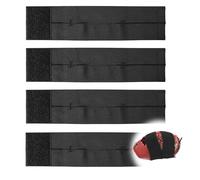 XIHIRCD 4pcs Glove Wrap Band, Elastic Glove Wrap Softball Easy to Put On and Take Off Athlete Gifts Baseball Glove Strap Fit All Gloves, Quickly Keep The Pocket Formed