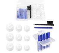 XIHIRCD 9pcs Hearing Amplifier Domes and Cleaning Kit for Audien Atom