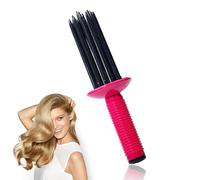 Xihongshi Curling Roll Comb, 2024 New Curling Roll Comb for Curly Hair, Hair Fluffy Curling Roll Comb, Curly Hair Styler Tool, Professional Curling Comb for Hair Salon
