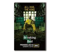XIHOO Breaking Bad Season 5 All Hail The King Poster for Home Decor Wall Art 11x17inch (28x43cm) Frameless Gift