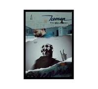 XIHOO Drake Poster ICEMAN New Album Cover Music Posters for Room Bedroom Aesthetic Home Decor Unframe Wall Art Print Silk Canvas Poster 11x17in 28x43cm
