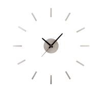 XII DIY Wall clock KXD0032 - Unisex - Adjustable (DIY) - Quartz Silver Adjustable