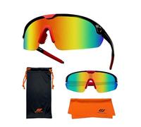 XII WY Children's Sunglasses Youth Baseball Sunglasses Lightweight TR90 Frame UV400 Sports Cycling Sunglasses for Boys Girls, 9098b-pl-rr